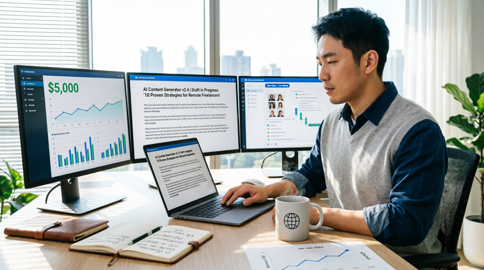 Best AI Writing Tools for Freelancers 2024: Earn $5000/Month